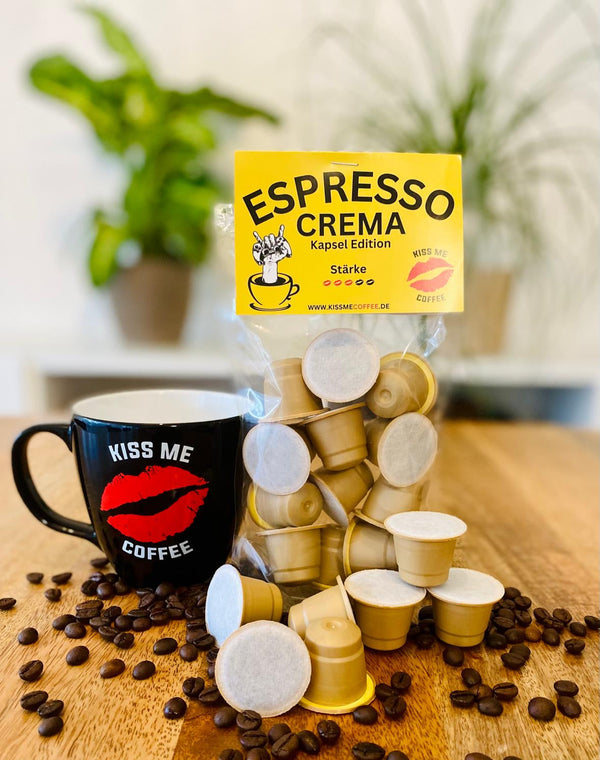 Kapsel Kaffee: Espresso Crema