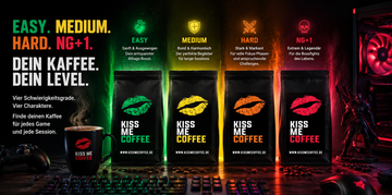 Kiss Me Coffee erklärt: Was bedeuten die Schwierigkeitsgrade Easy bis NG+1?