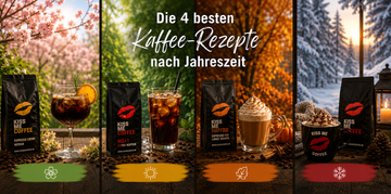 Die 4 besten Kaffee-Rezepte nach Jahreszeit