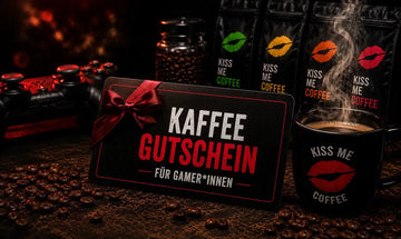 Kaffee-Gutschein für Gamer*innen: das Geschenk, das immer trifft