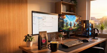 Gaming nach Feierabend - Wie Kaffee zum Ritual wird