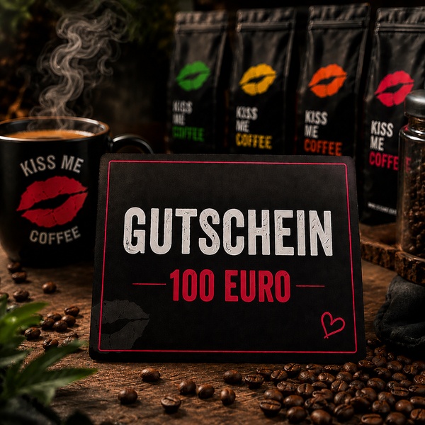 Kaffee Geschenkgutschein für Gamer | Kiss Me Coffee