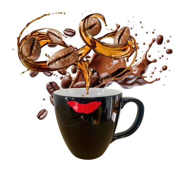 Kiss Me Coffee Tasse